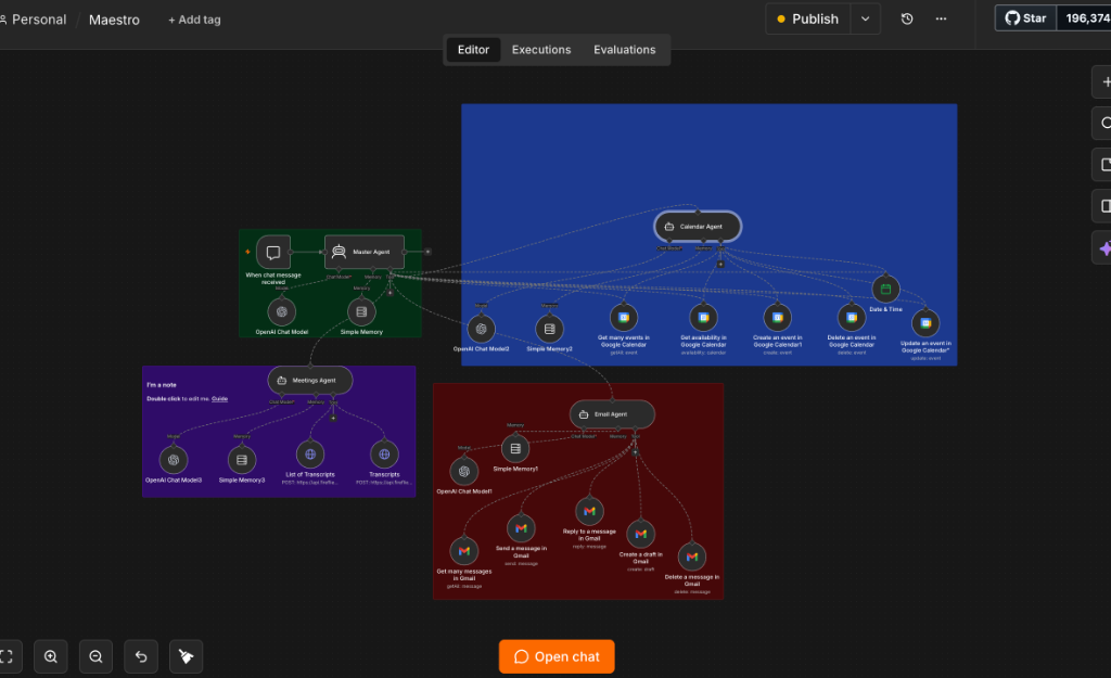 Maestro Multi-Agent AI System Architecture
